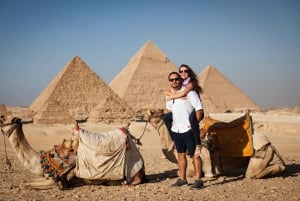 Sharm El-Sheikh: dagvullende tour naar Caïro en de piramides per bus