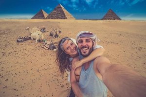 Sharm El-Sheikh: dagvullende tour naar Caïro en de piramides per bus