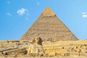 Sharm El-Sheikh: dagvullende tour naar Caïro en de piramides per bus