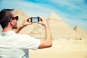 Sharm El-Sheikh: dagvullende tour naar Caïro en de piramides per bus