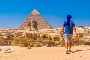 Sharm El-Sheikh: dagvullende tour naar Caïro en de piramides per bus