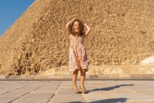 Sharm El-Sheikh: dagvullende tour naar Caïro en de piramides per bus