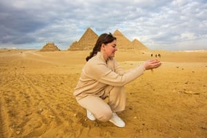 Sharm El-Sheikh: dagvullende tour naar Caïro en de piramides per bus