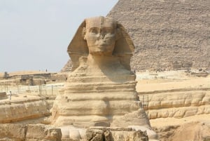 Från Sharm El Sheikh: Kairo Pyramider Dagsutflykt med flyg