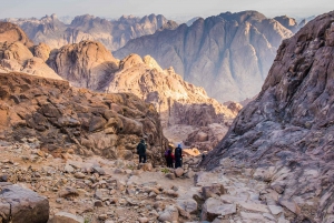 Fra Sharm: Vandring på Sinaifjellet i soloppgangen
