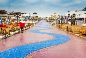 From Sharm: Private City Tour and Glass Boat with Transfers