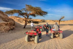 Fra Sharm: ATV-safari, parasail, glassbåt og vannsport