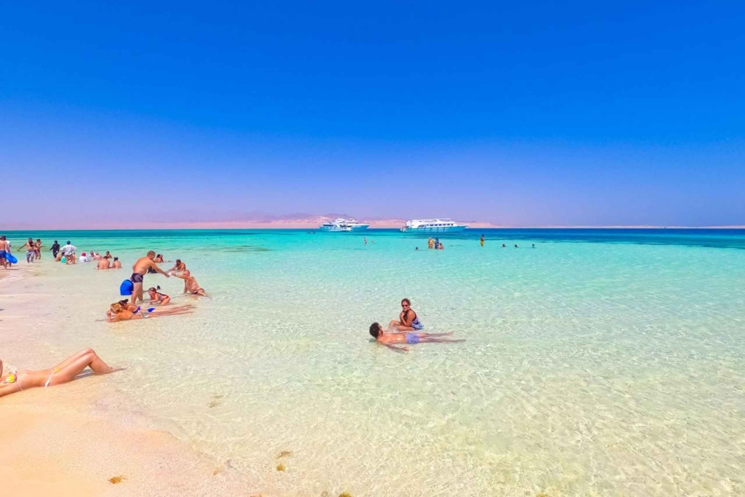 From Sharm: Ras Mohamed, White Island Snorkel & Dive w/Lunch