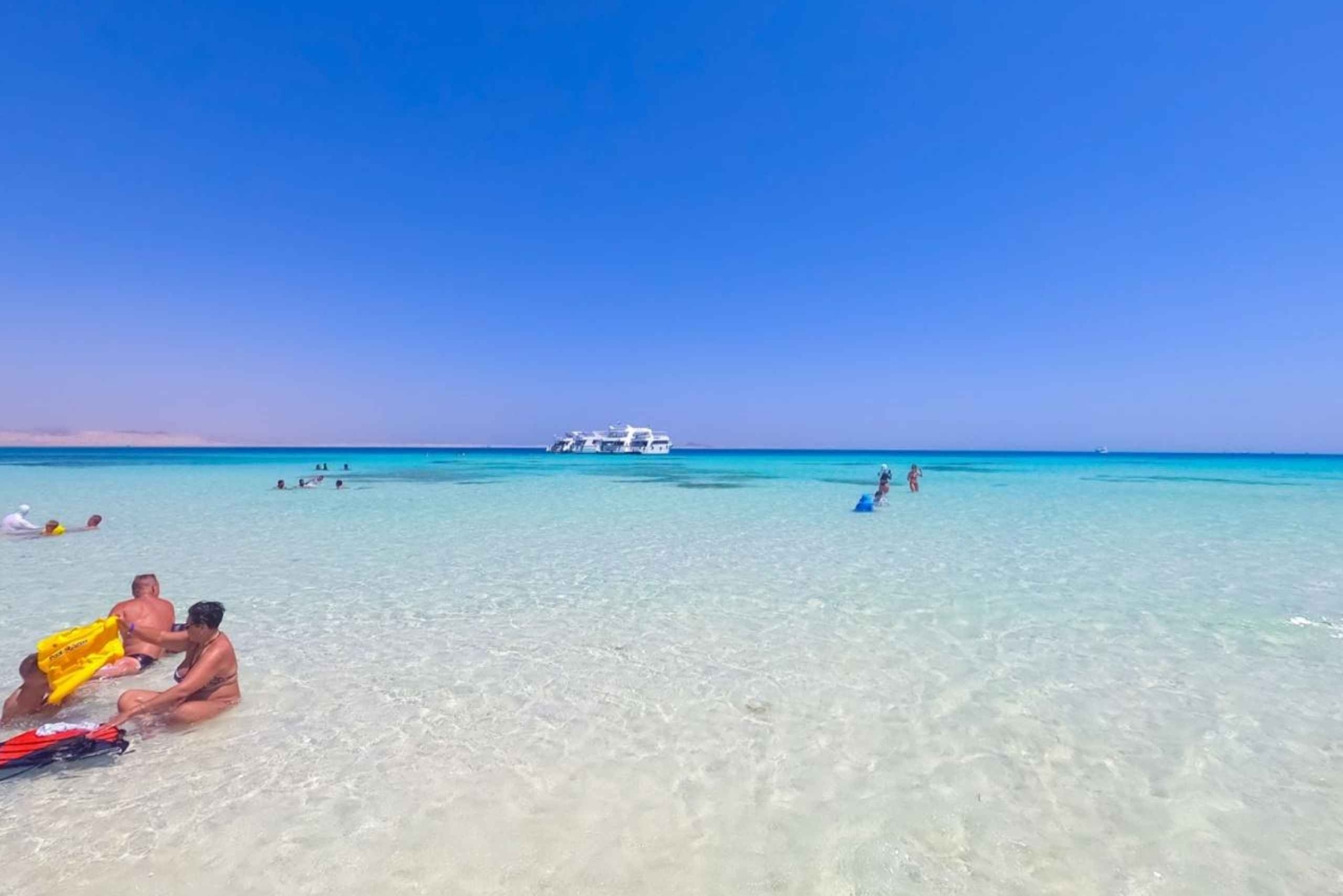 From Sharm: Ras Mohamed, White Island Snorkel & Dive w/Lunch