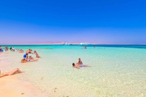 From Sharm: Ras Mohamed, White Island Snorkel & Dive w/Lunch