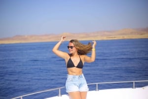 De Sharm: Cruzeiro de mergulho com snorkel em Ras Mohammed e mergulho opcional