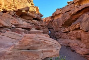 Von Sharm aus: Roter Canyon, Dahab, ATV, Kamel- und Schnorcheltour
