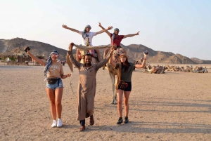 Hurghada: Quad Bike, Buggy, Jeep Safari, Camel Ride & Dinner