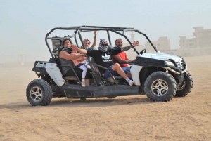 Hurghada: Quad Bike, Buggy, Jeep Safari, Camel Ride & Dinner