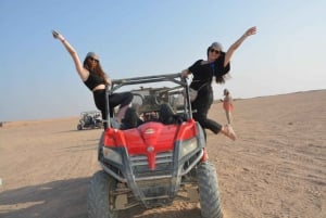 Hurghada: Quad Bike, Buggy, Jeep Safari, Camel Ride & Dinner