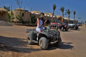 Hurghada: Quad Bike, Buggy, Jeep Safari, Camel Ride & Dinner