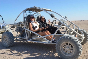 Hurghada: Quad Bike, Buggy, Jeep Safari, Camel Ride & Dinner