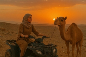 Марракеш: тур на квадроцикле по Агафе с катанием на верблюдах, ужином и шоу