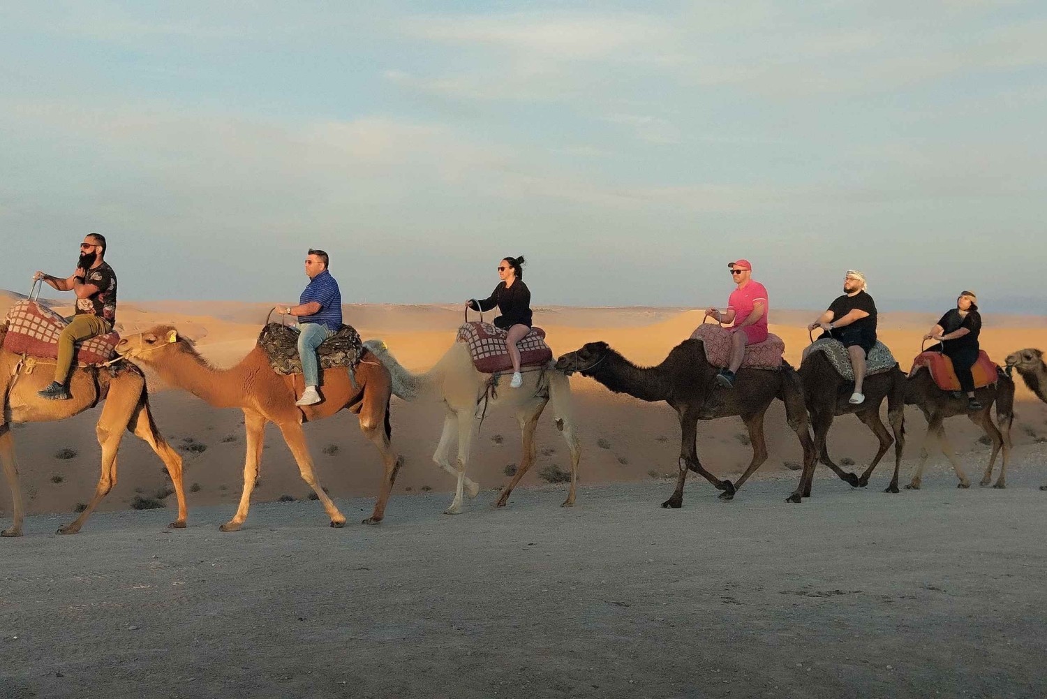 Марракеш: катание на верблюде в пустыне Рехамна и марокканский чай