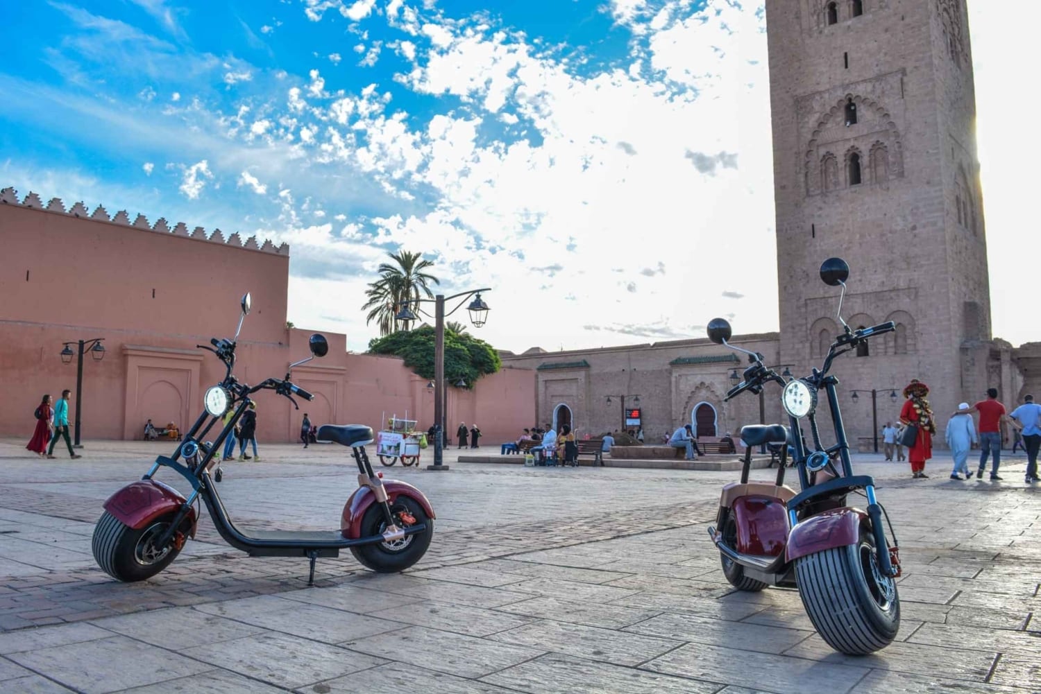 Marrakech: Glide Through the Red City on an EcoScooter Tour!