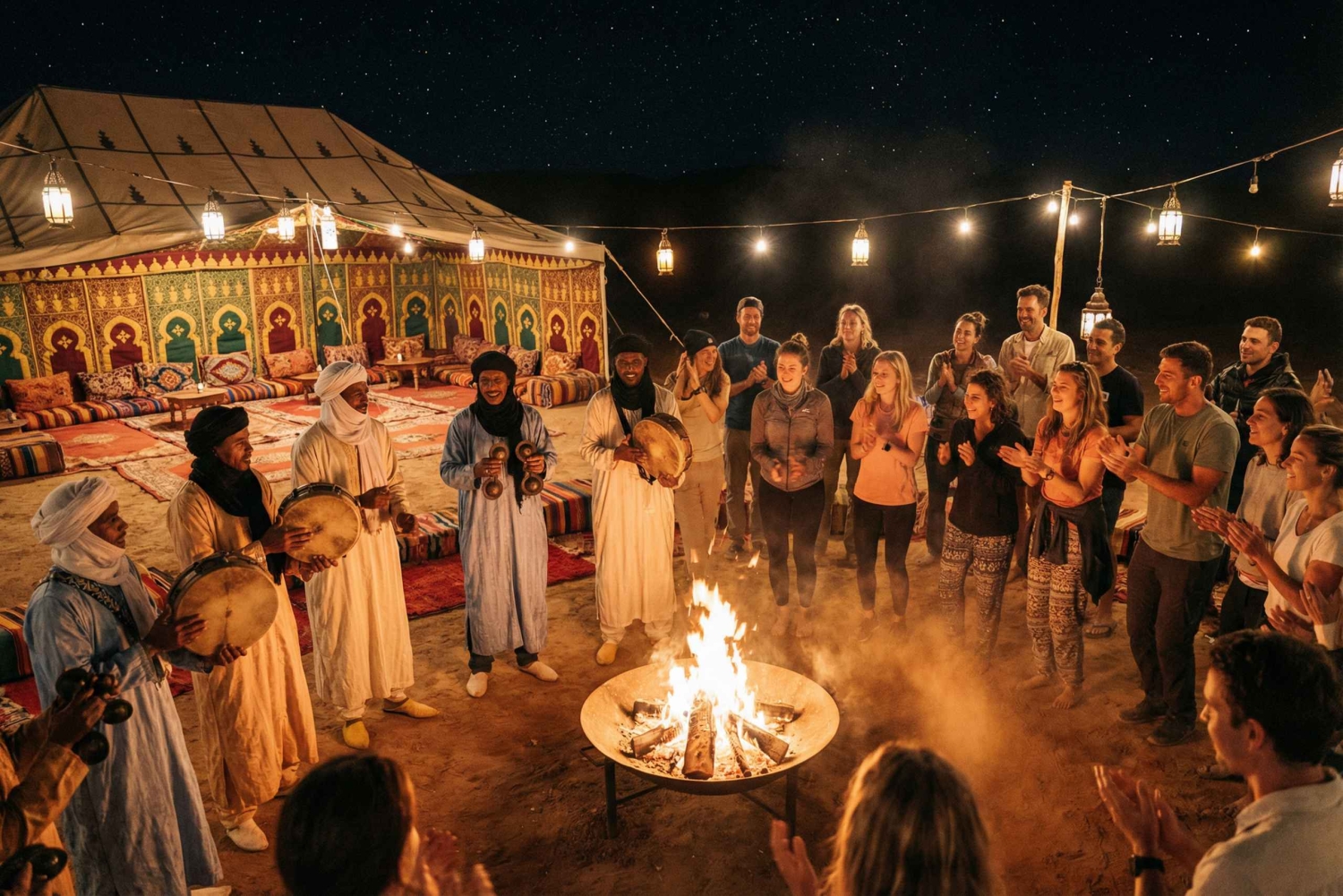 Из Марракеша в Мерзугу: 3-дневный тур по Сахаре и катание на верблюде