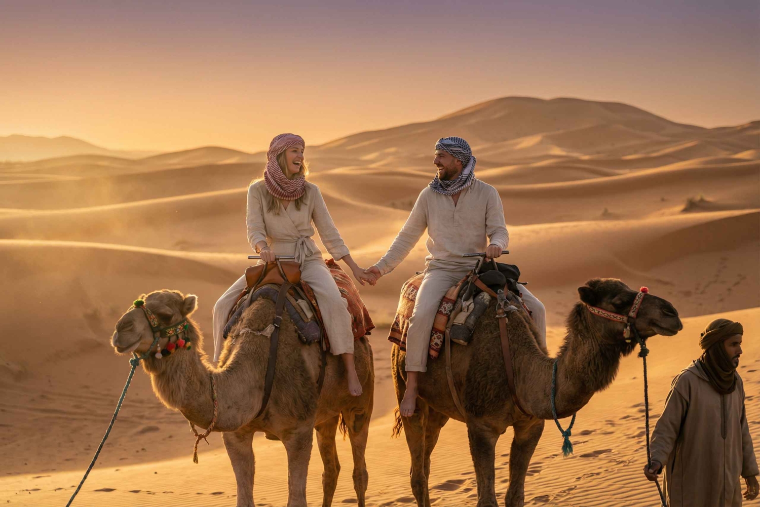 Из Марракеша в Мерзугу: 3-дневный тур по Сахаре и катание на верблюде