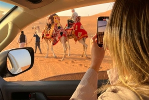 Эр-Рияд : Закат в пустыне (поездка на верблюде+чай+ужин (Кабса))