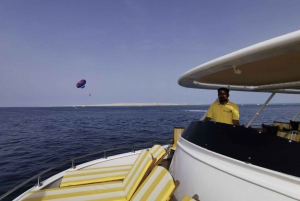 Sharm: Adults only Elite cruise to Tiran Island with Lunch