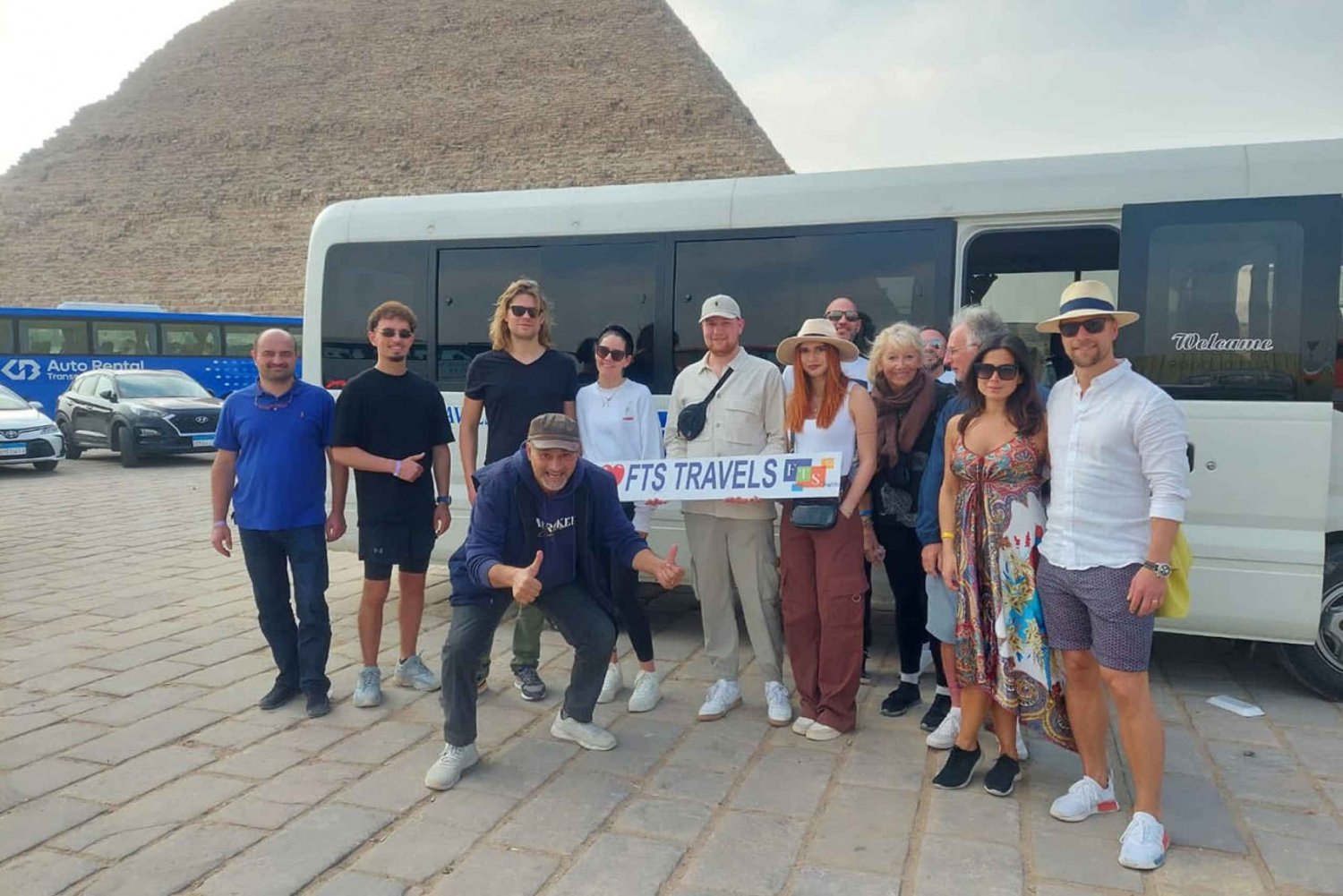 From Sharm el-Sheikh: Cairo Full-Day Tour with Flight Ticket