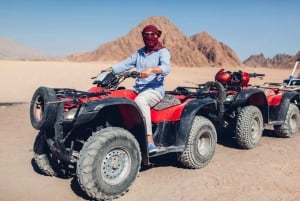 Sharm El Sheikh: ATV, Tenda beduina con cena barbecue e spettacolo