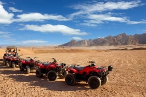 Sharm El Sheikh Aventura en quad ATV y lancha rápida privada