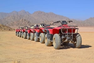 Sharm El Sheikh: Äventyr med ATV fyrhjuling och privat motorbåt
