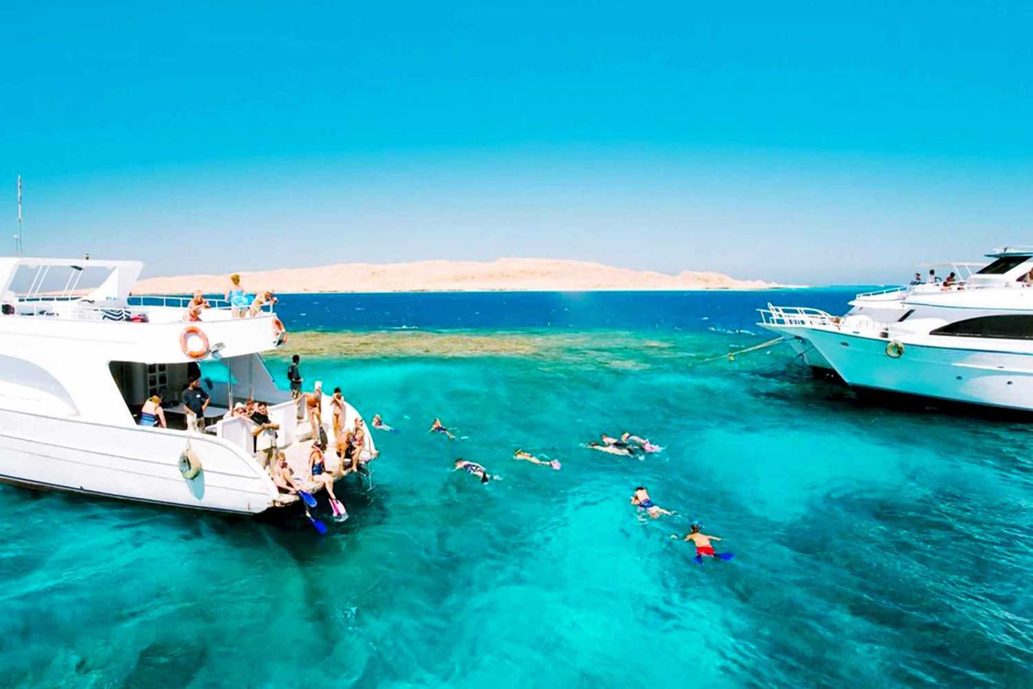 Sharm El Sheikh: Rejs statkiem do Ras Muhammed z lunchem