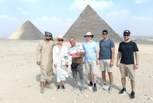 Sharm El-Sheikh: Vlucht naar Caïro, hele dag, ontmoet de farao's