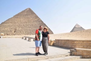 Sharm El-Sheikh: Vlucht naar Caïro, hele dag, ontmoet de farao's