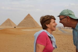 Sharm El-Sheikh: Vlucht naar Caïro, hele dag, ontmoet de farao's