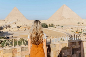 Sharm El Sheikh: Cairo Pyramids, Museum & Lunch Guided Tour