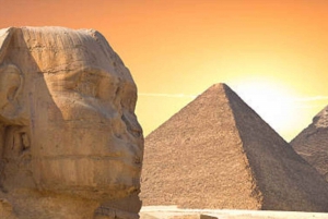 Sharm El Sheikh: Viagem guiada de 1 dia ao Cairo com vôos e almoço