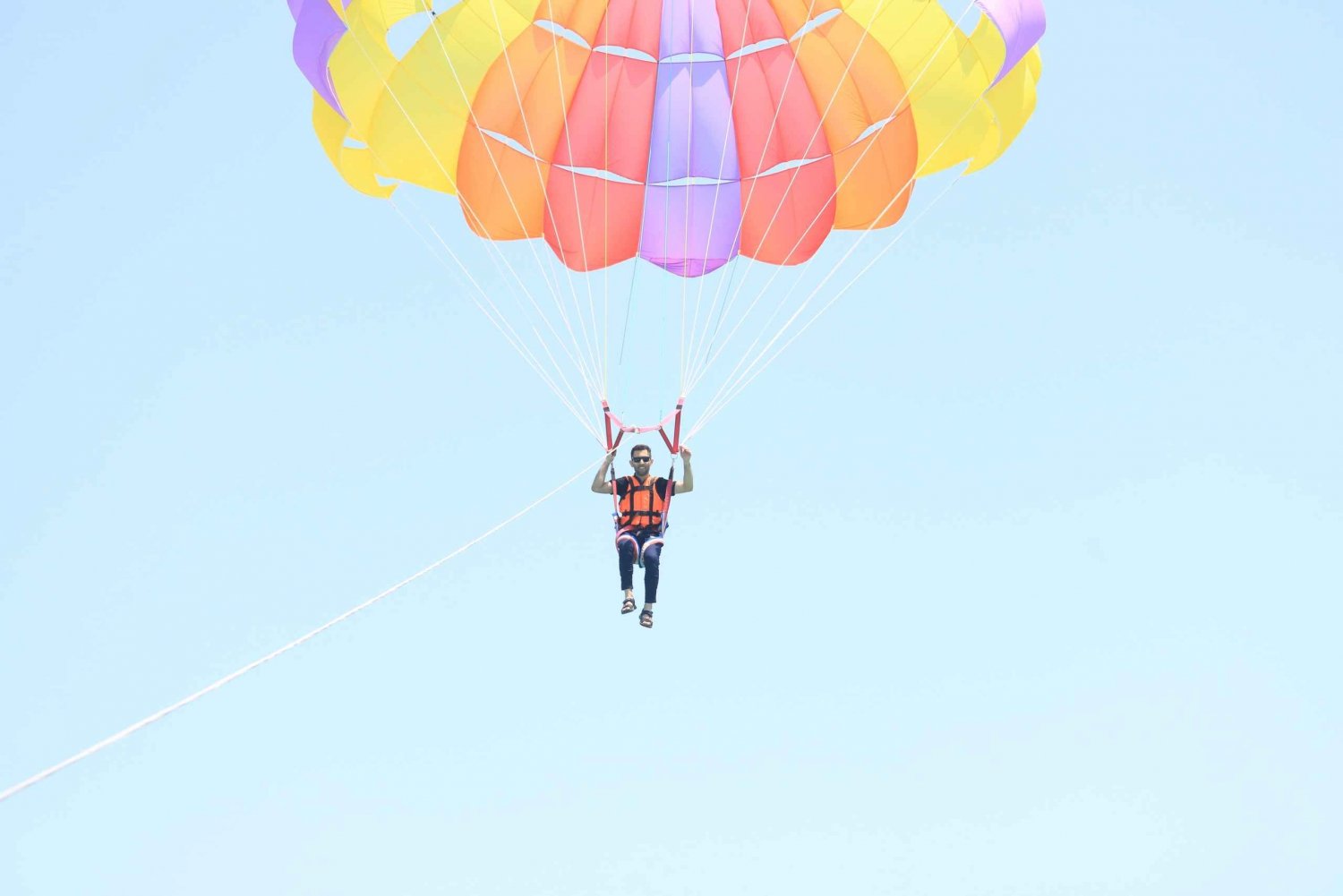 Depuis Sharm El-Sheikh : Aventure en parachute ascensionnel à Sharm El-Maya