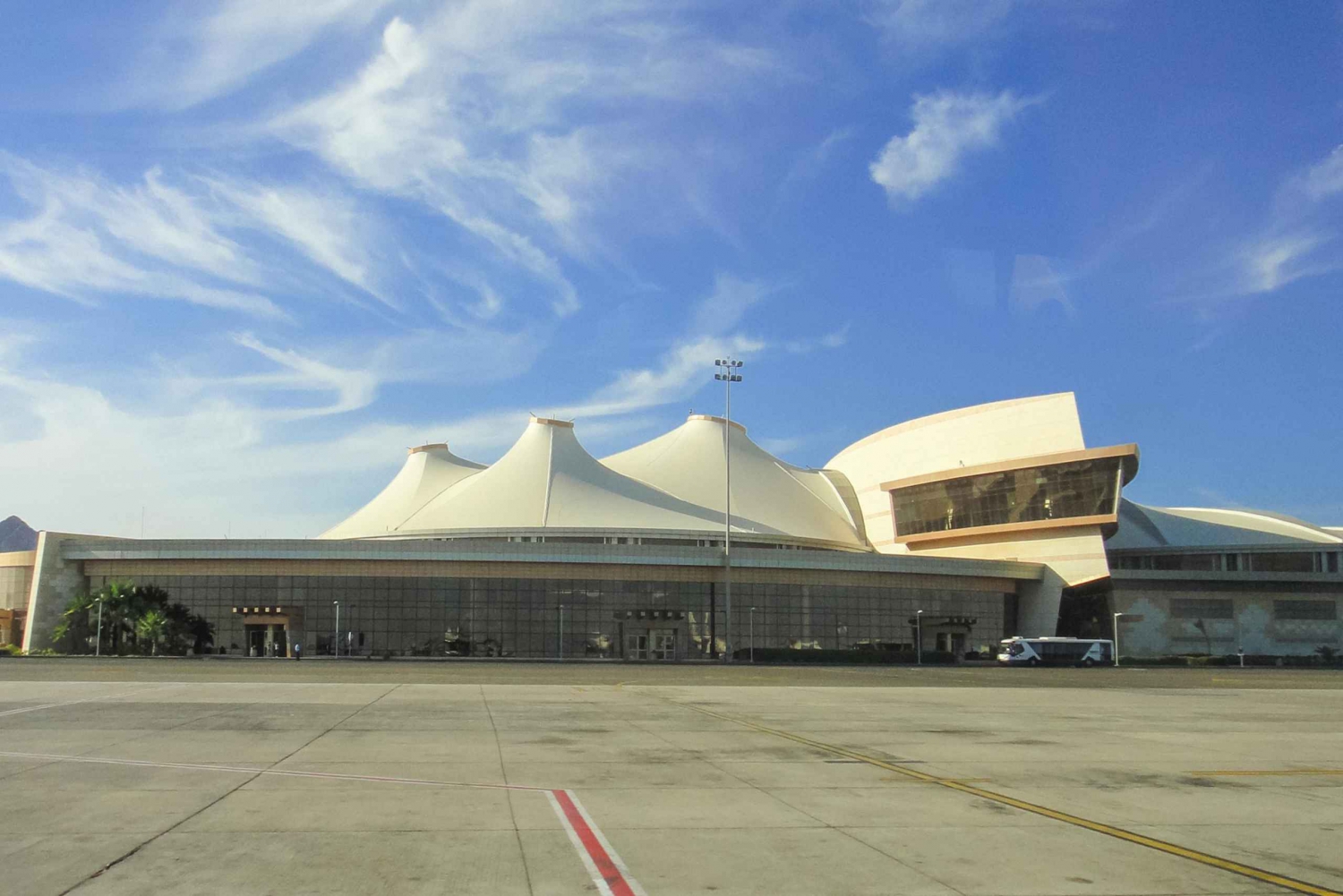 Sharm El Sheikh Lufthavn: Ankomst- og afgangstransport
