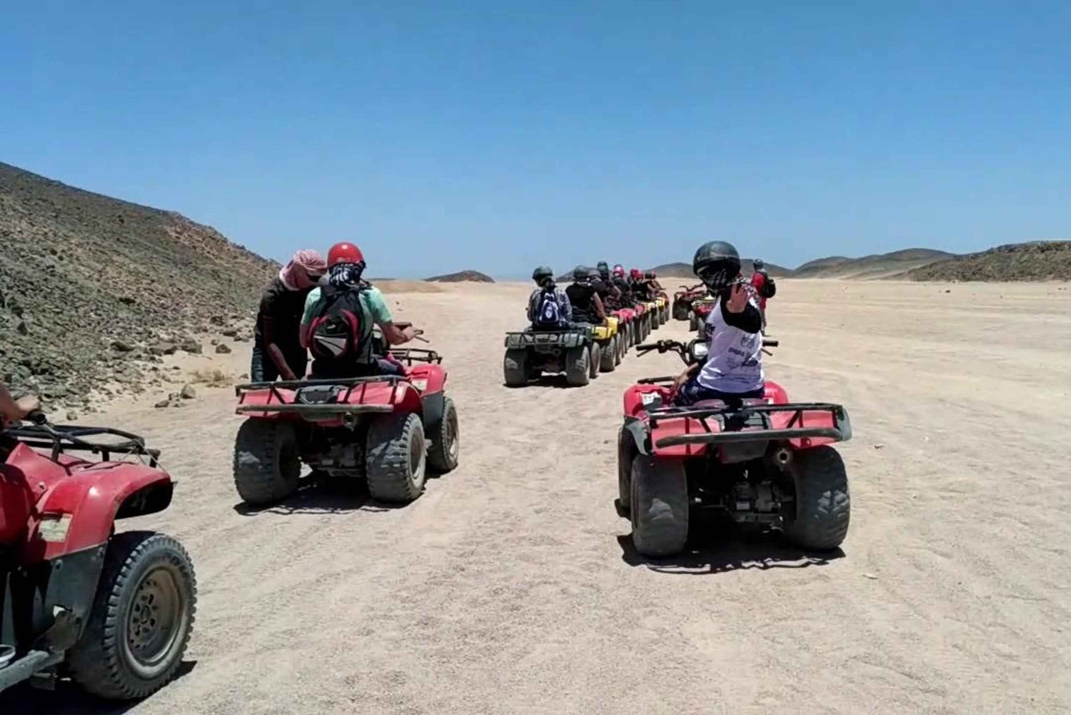 Sharm El Sheikh: Quad Bike Safari with Bedouin Tea