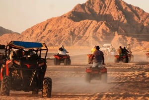 Sharm El Sheikh : Excursion en quad avec thé bédouin authentique