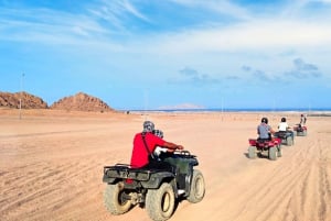 Sharm El Sheikh : Excursion en quad avec thé bédouin authentique