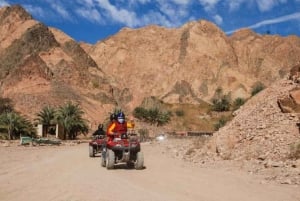 Sharm El Sheikh: Quad Desert Safari and Parasailing Trip