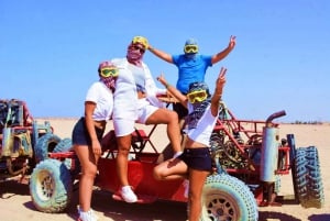 Sharm El Sheikh: Quad-ørkensafari og parasailing-tur