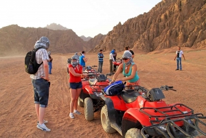 Sharm El Sheikh: 3-Hours Quad Safari with Dinner