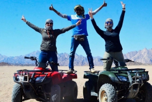 Sharm El Sheikh: 3-Hours Quad Safari with Dinner