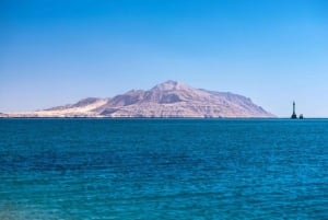 Sharm El Sheikh: Tiran Island bådtur med privat transport