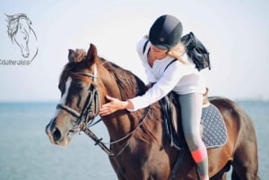 Sharm El Shiekh: Strand und Wüste Reiten Tour