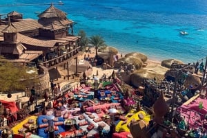 Sharm el shiekh Noche de fiesta en el Café Farsha y la Plaza del Soho